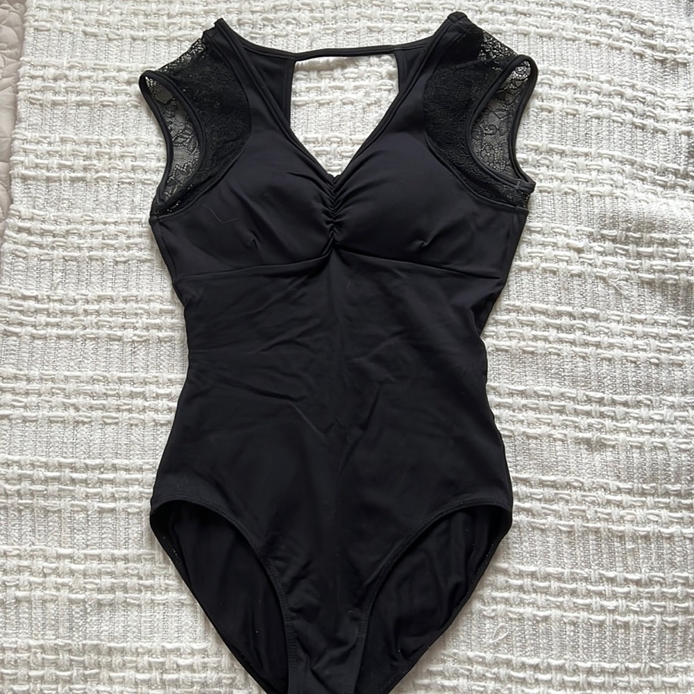 So Danca black leotard